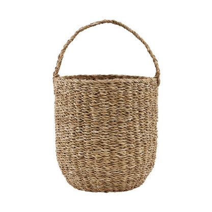 Nicolas Vahe - Basket, bruk W. Håndtak, naturlig - H: 27 cm, DIA: 24 cm