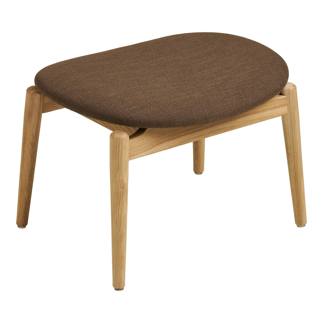 Olvera Footstool - Footstool, Oak, Nature/Brown HN1084