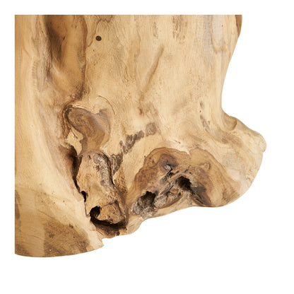 Palena sidebord - sidebord, teak, natur ø40x45 cm