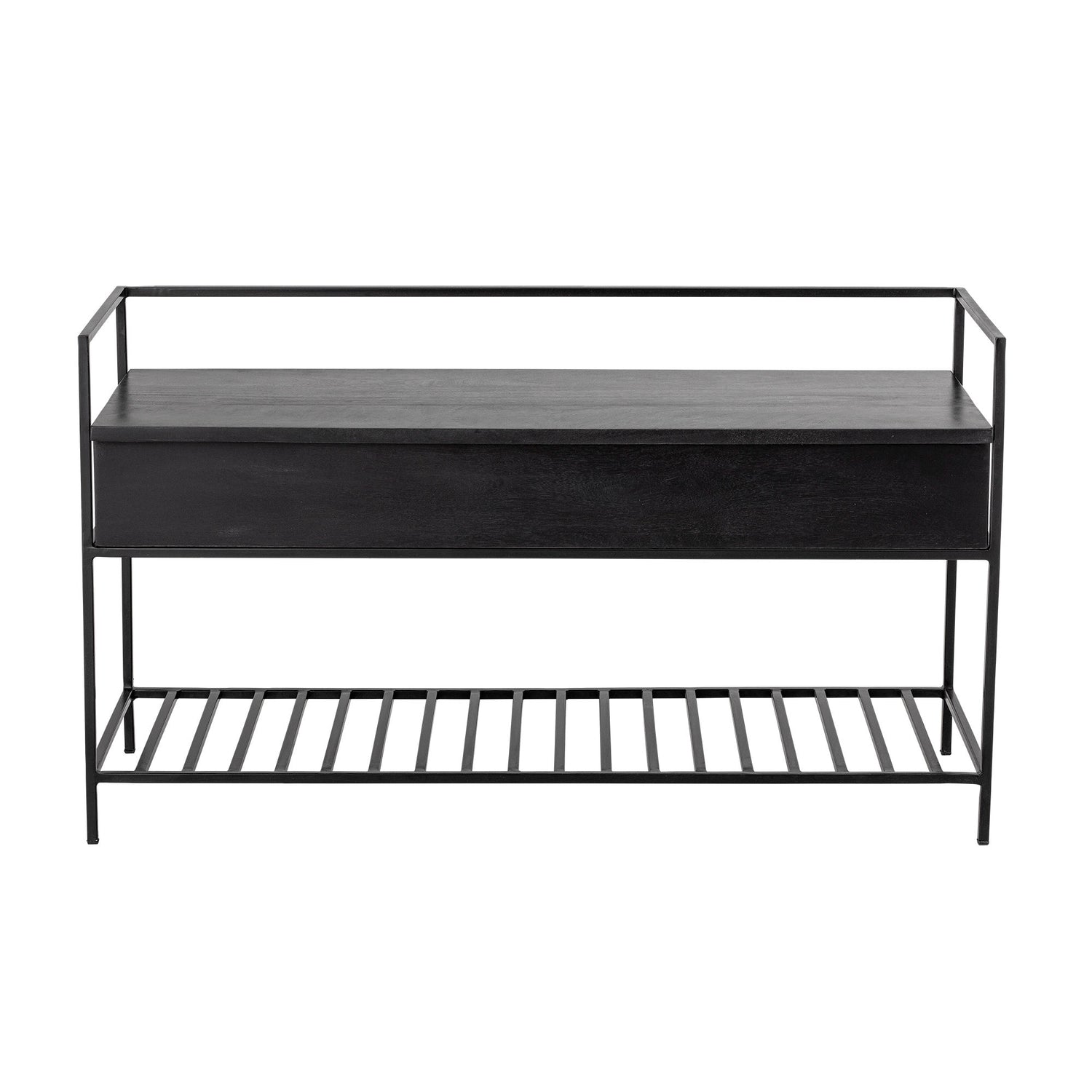 Bloomingville Abelone Bench, Black, FSC 100%® Mango