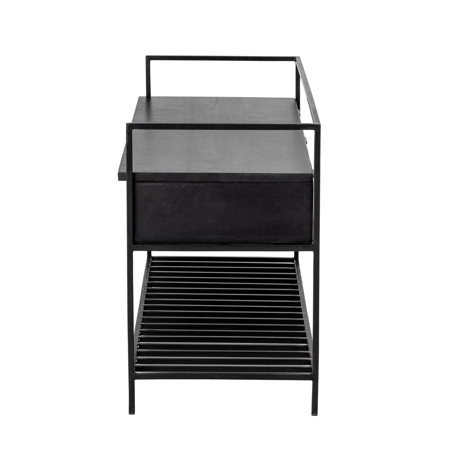 Bloomingville Abelone Bench, Black, FSC 100%® Mango