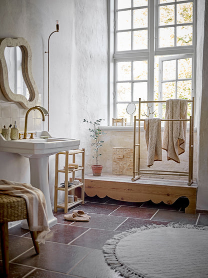 Bloomingville Meg Wall Mirror, Natur, harpiks