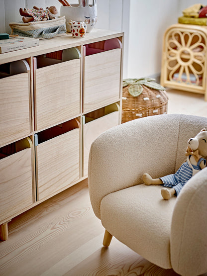 Bloomingville Mini Calle Bookcase m/skuffer, natur, keiser
