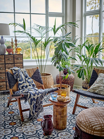 Creative Collection Matteo -skuff, svart, metall
