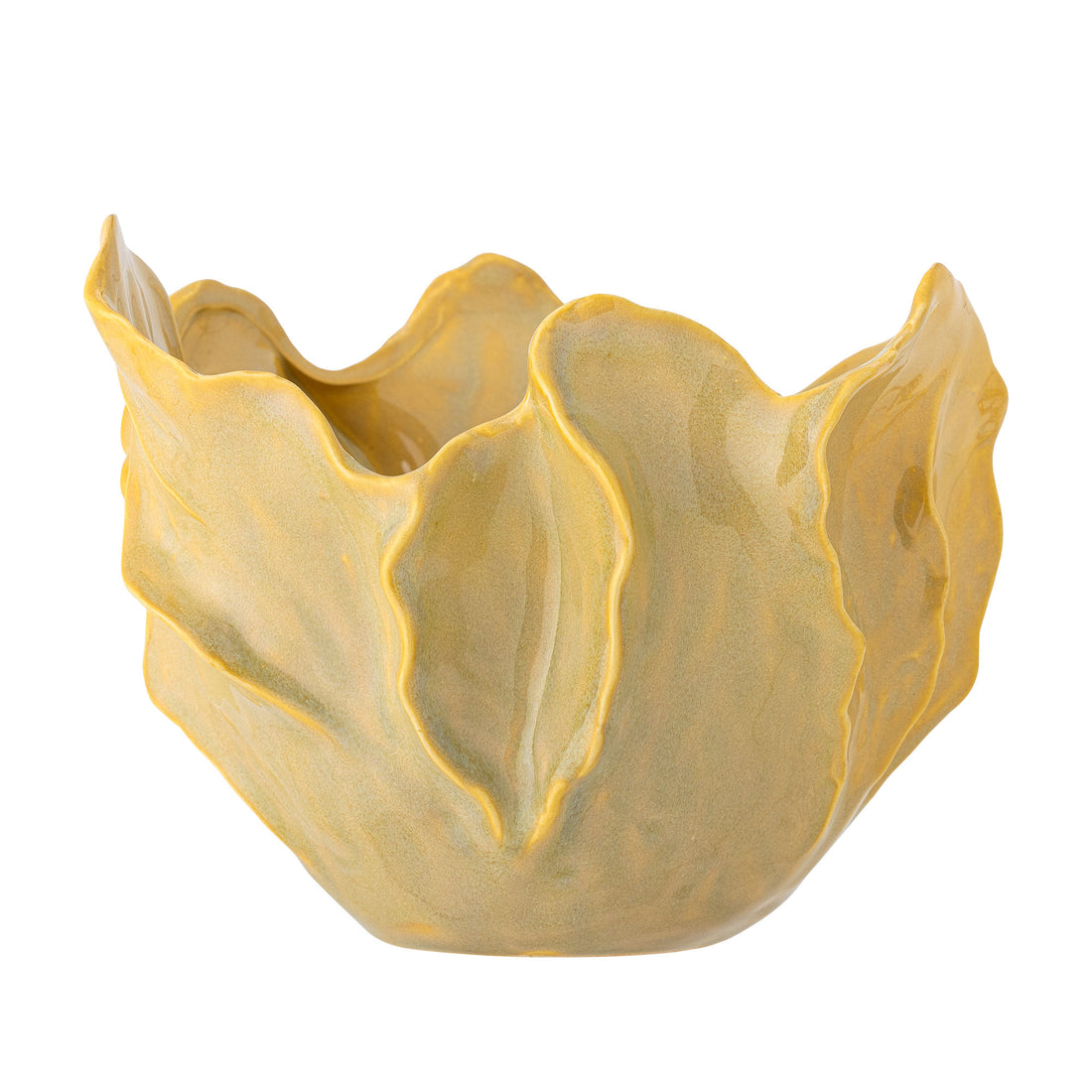 Bloomingville Bastien Bowl, gul, steingods