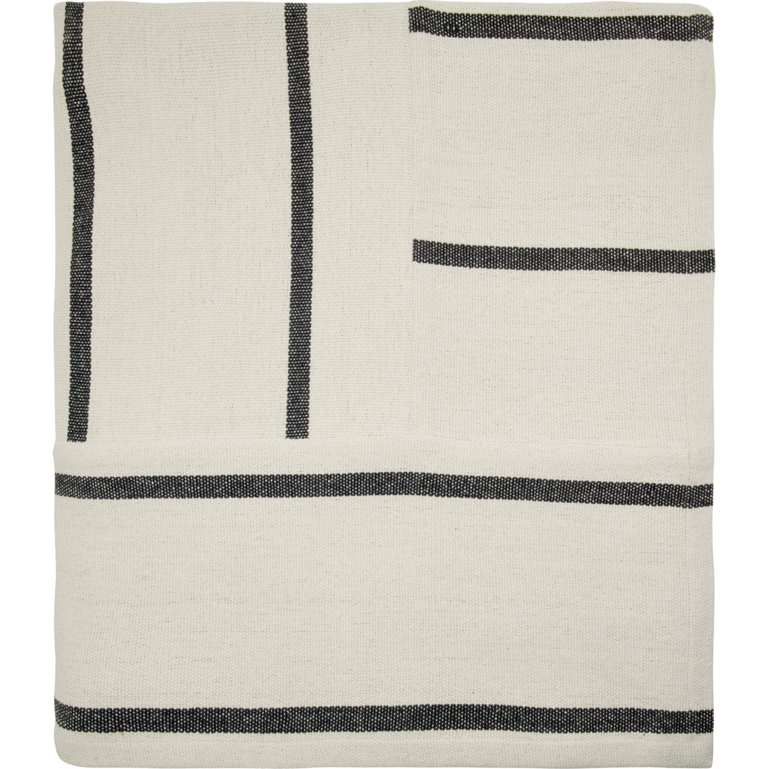 Sengeteppe, hdnula, mørkebrun