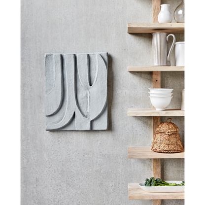 Veggkunst, hdmachie, grå