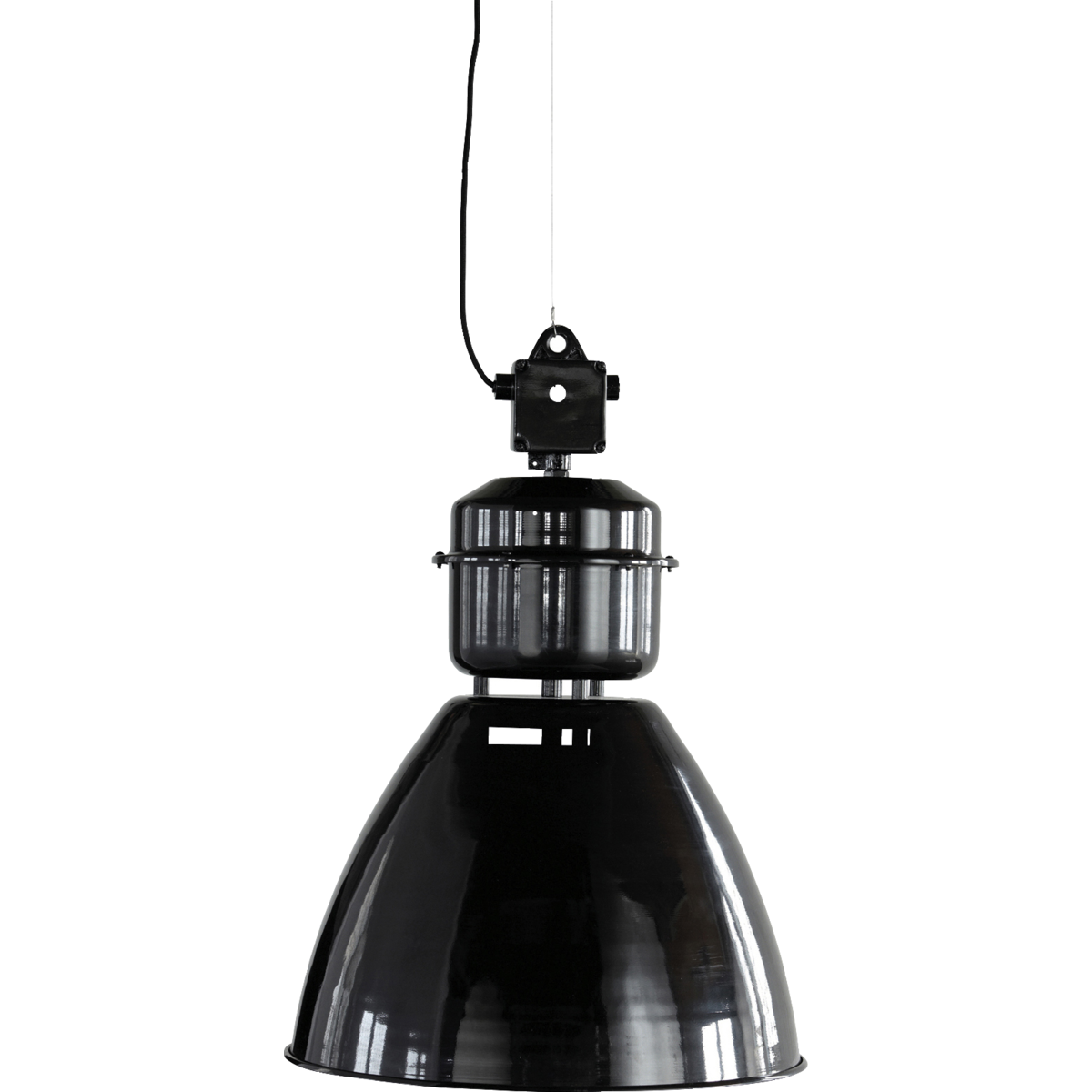 Lampe, HD -volum, svart