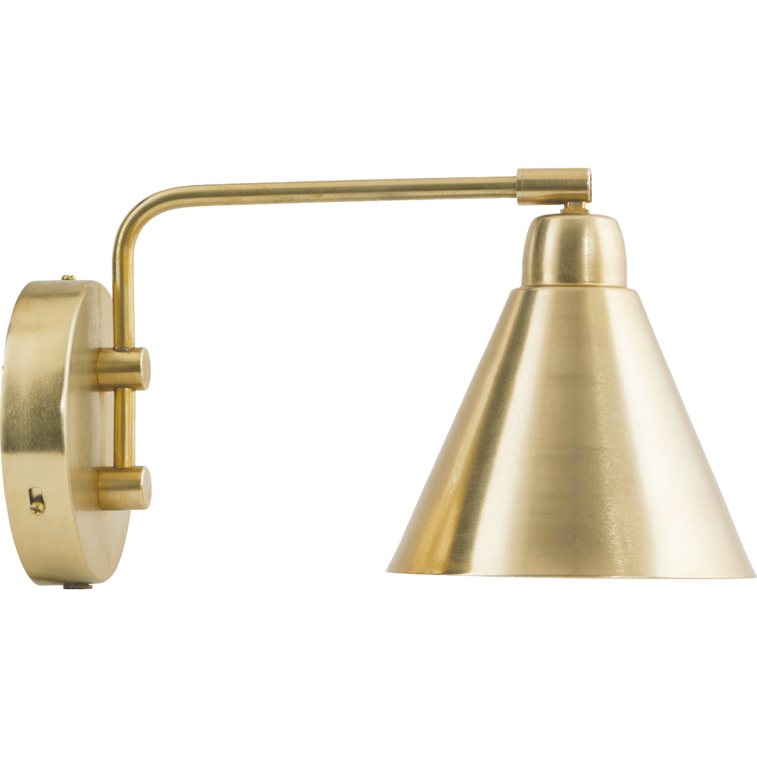 Vegglampe, hdgame, messingfinish