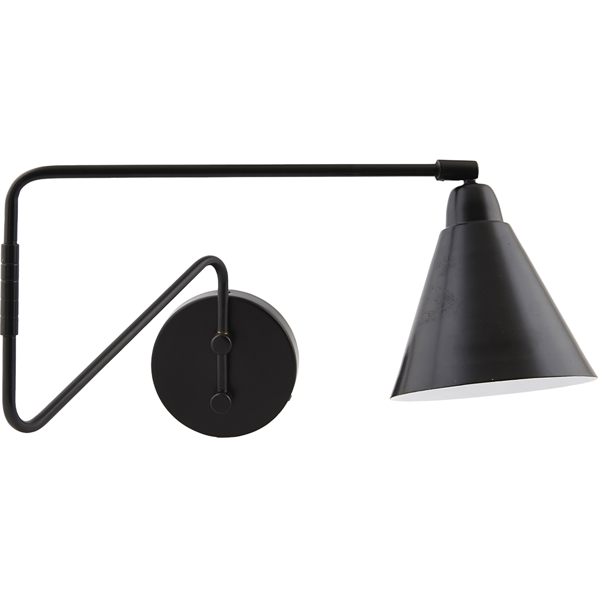 Vegglampe, hdgame, svart