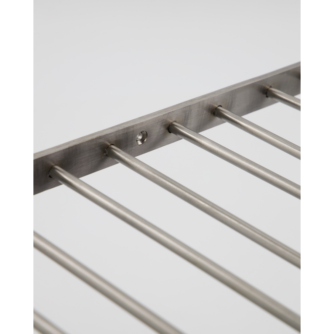 Glass Rack, Hdstilio, Antik Silver Finish