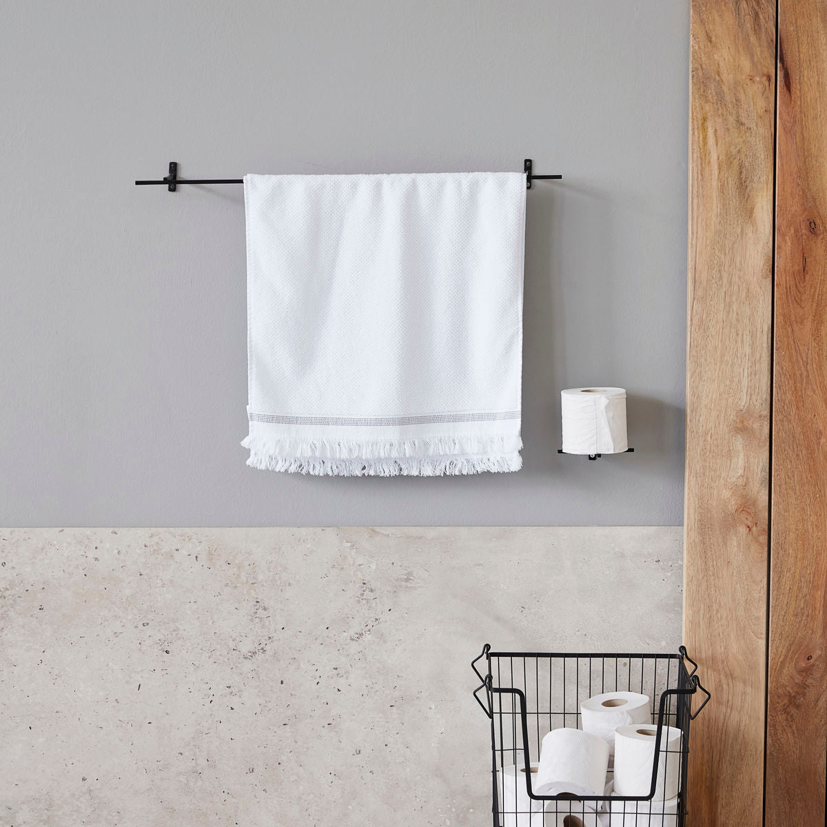 Toalettpapirholder, legg til, jern