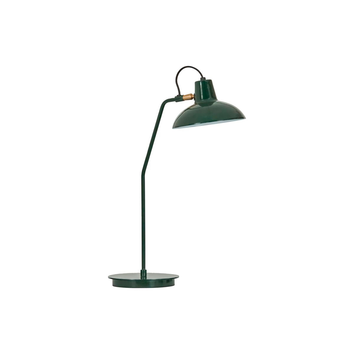 Bordlampe, hddesk, grønn