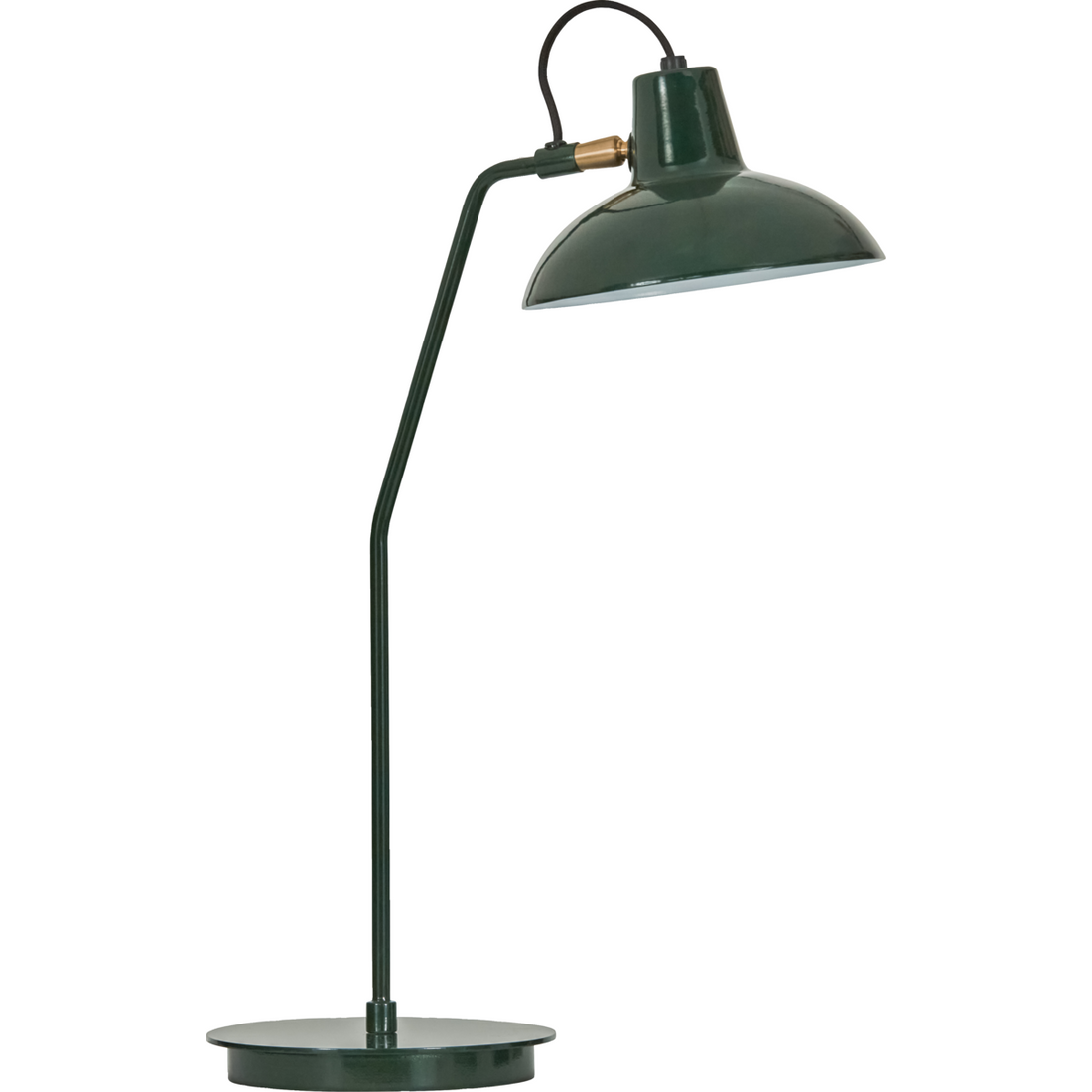 Bordlampe, hddesk, grønn