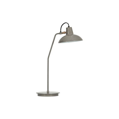 Bordlampe, hddesk, grå