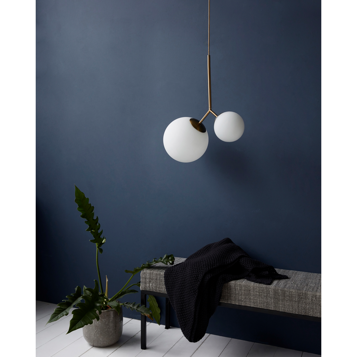 Lampe, hdtwice, hvit