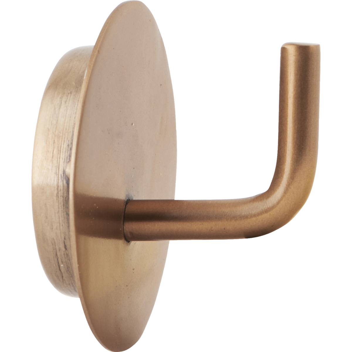 Huslege - Knag, Hdtext, messing