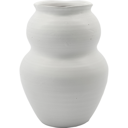 Vase, hdjuno, hvit