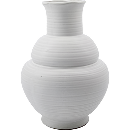 Vase, hdliva, hvit