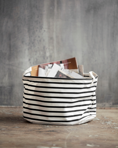 Oppbevaring, HDStripes, Svart; Hvit