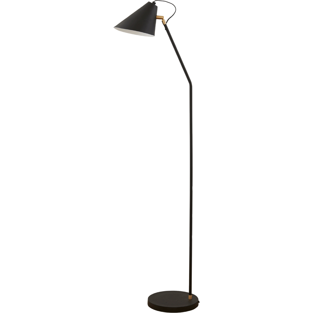 Gulvlampe, hdclub, svart