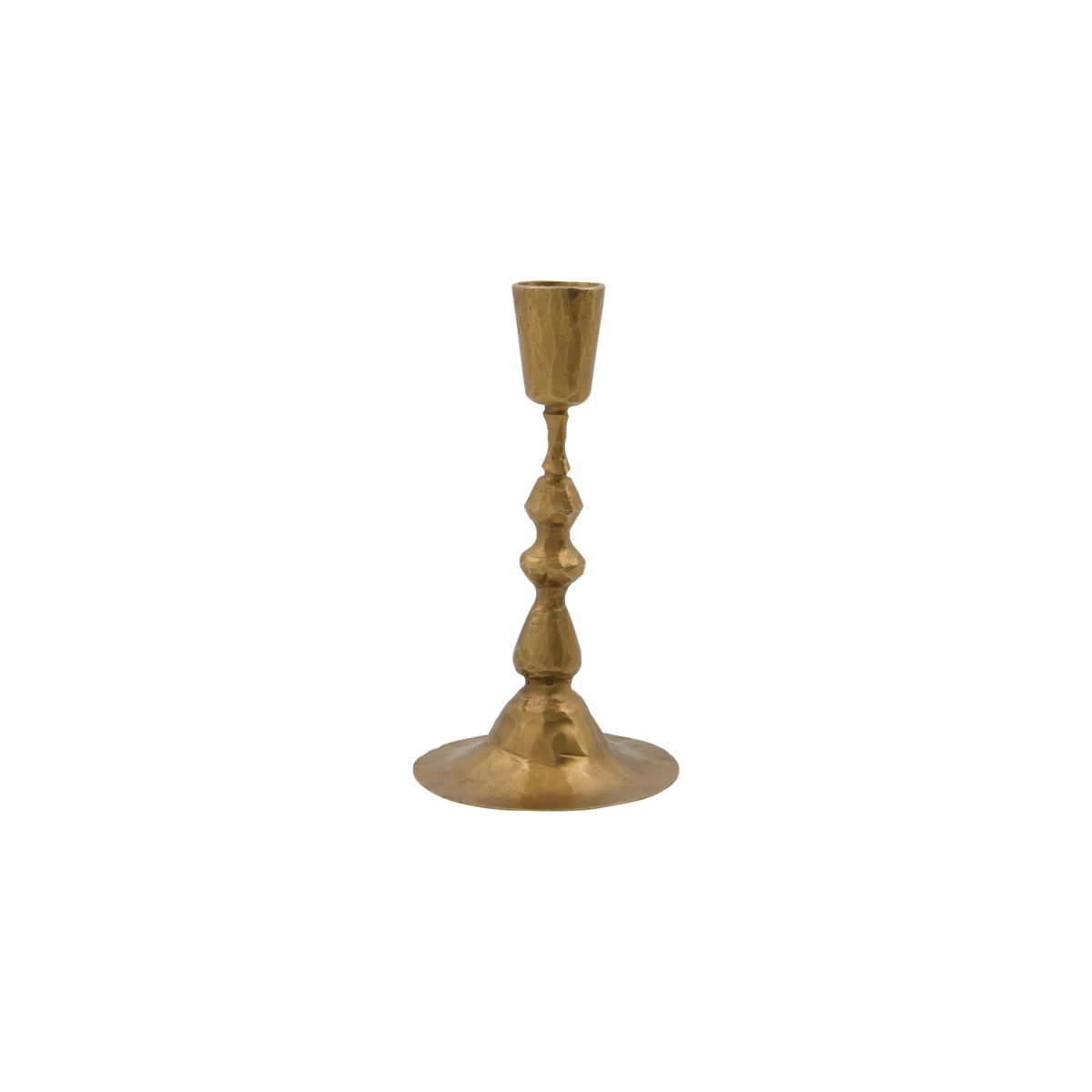 Candlestick, Hddon, Antique Gold Finish