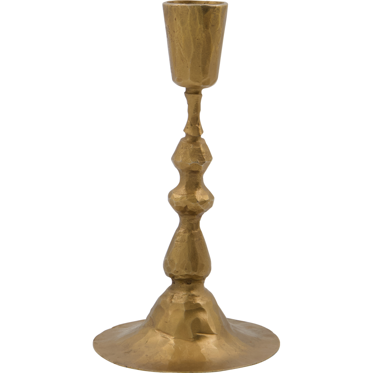 Candlestick, Hddon, Antique Gold Finish