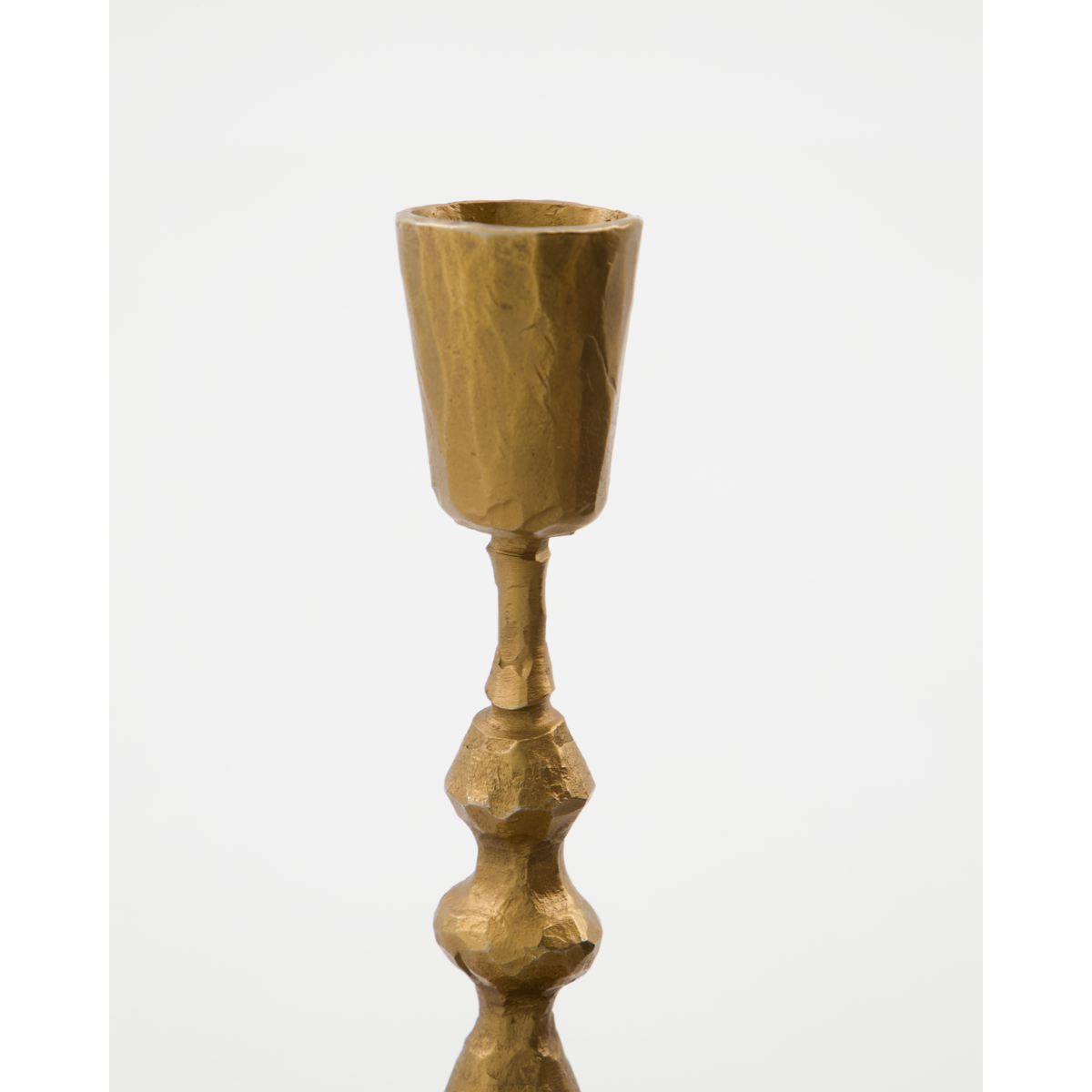 Candlestick, Hddon, Antique Gold Finish