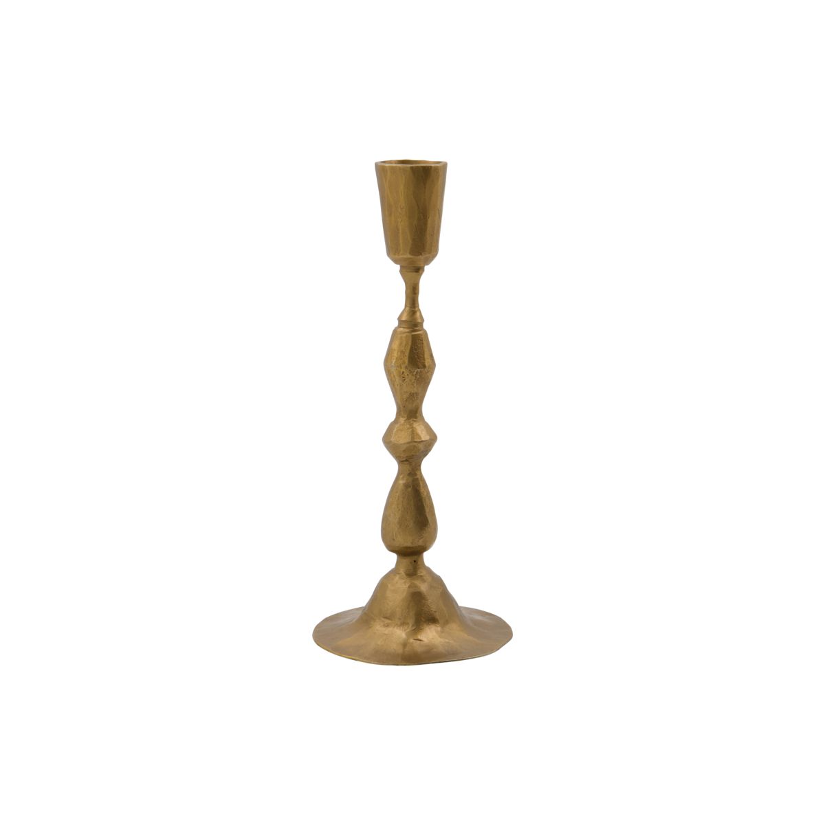 Candlestick, Hddon, Antique Gold Finish