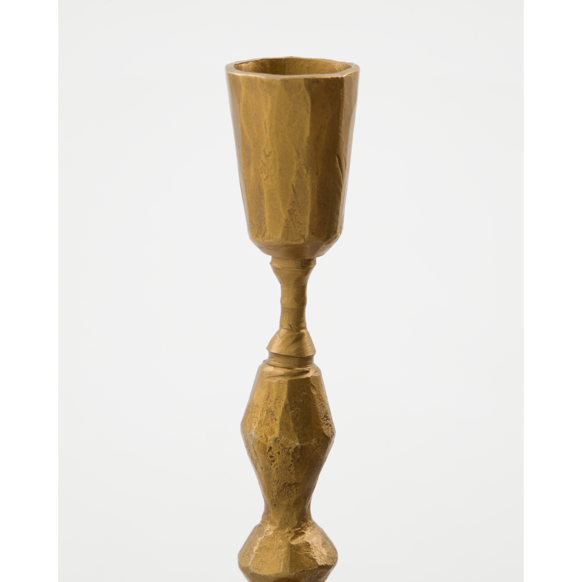 Candlestick, Hddon, Antique Gold Finish