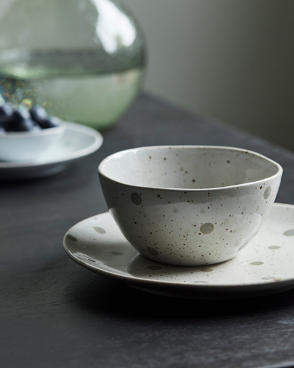 Skål, HDDots, Hvit; Grønn