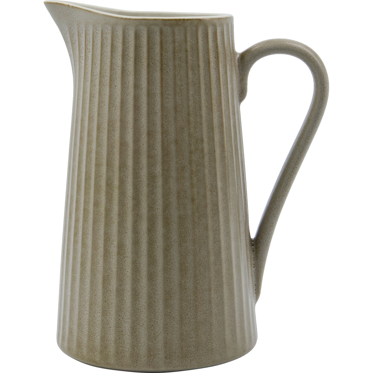 Pitcher, hdpleat, grå/brun