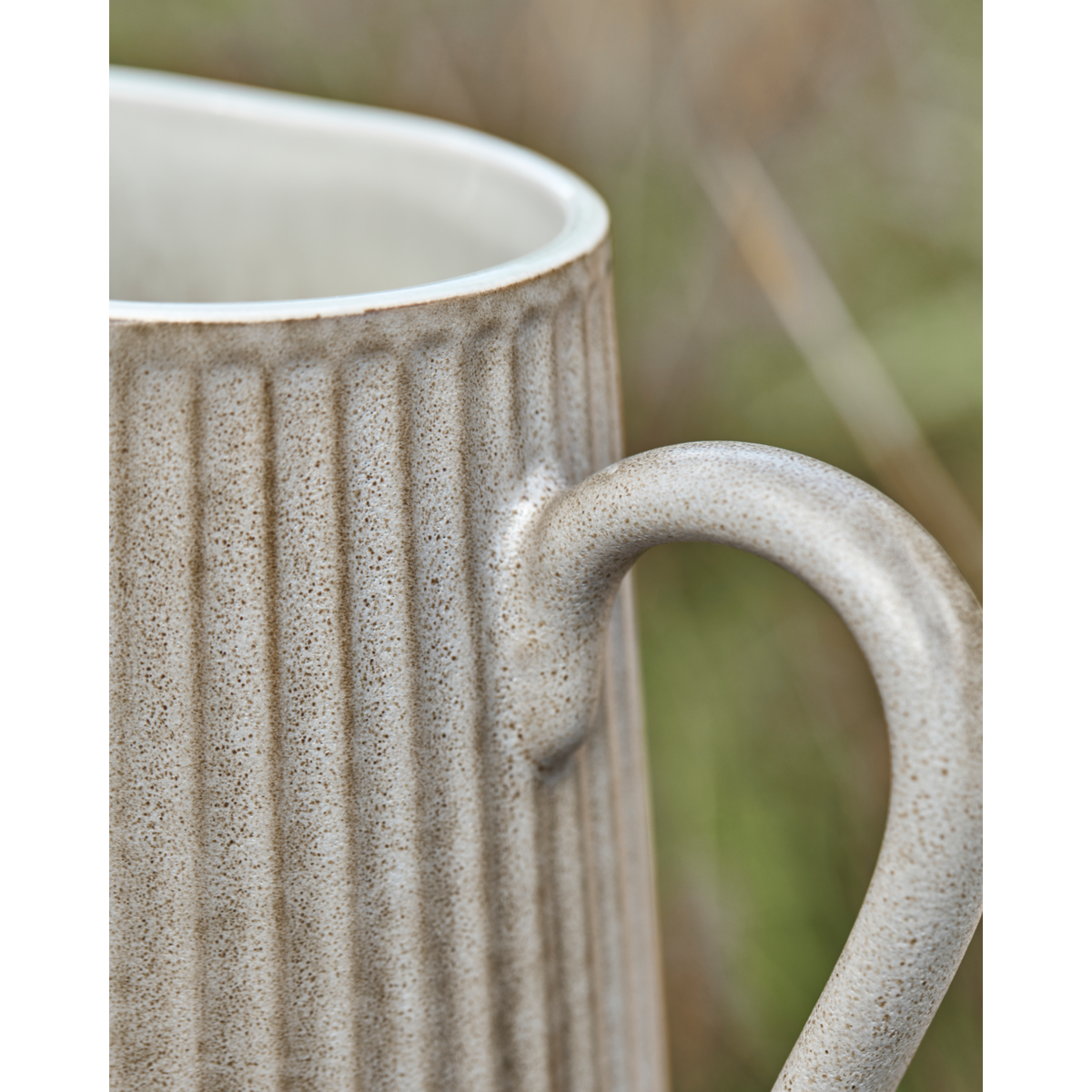 Pitcher, hdpleat, grå/brun