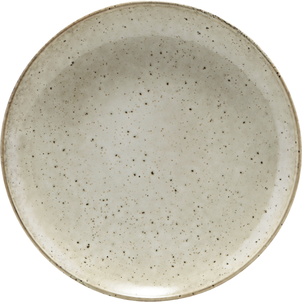 Huslege - Lunsjplate, Lake, Gray - Dia: 22 cm