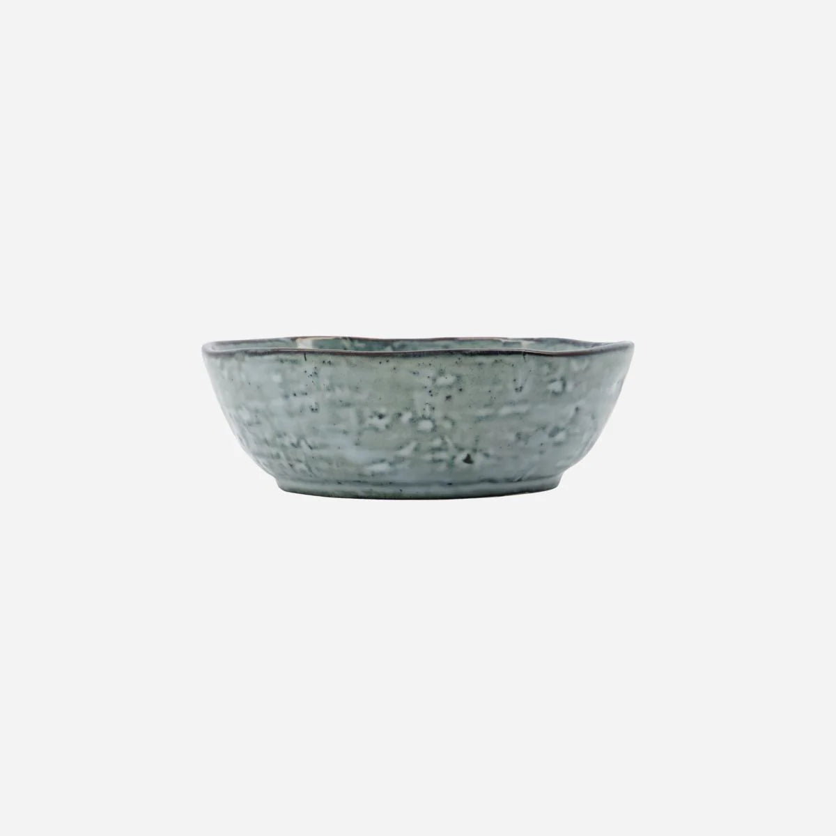 House Doctor - Bowl, Rustic, Grey/Blue - H: 4,5 cm, DIA: 14 cm