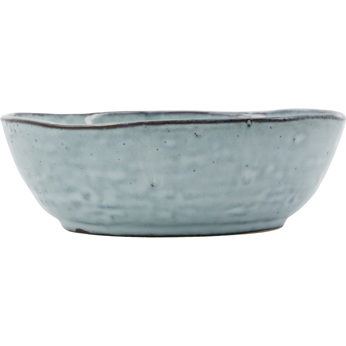 House Doctor - Bowl, Rustic, Grey/Blue - H: 4,5 cm, DIA: 14 cm