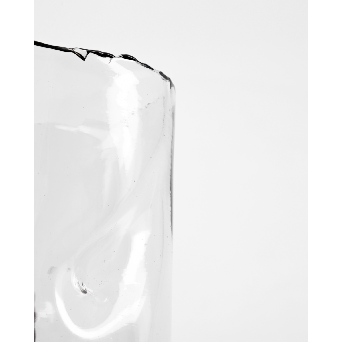 Huslege - vase, hdclear, klar