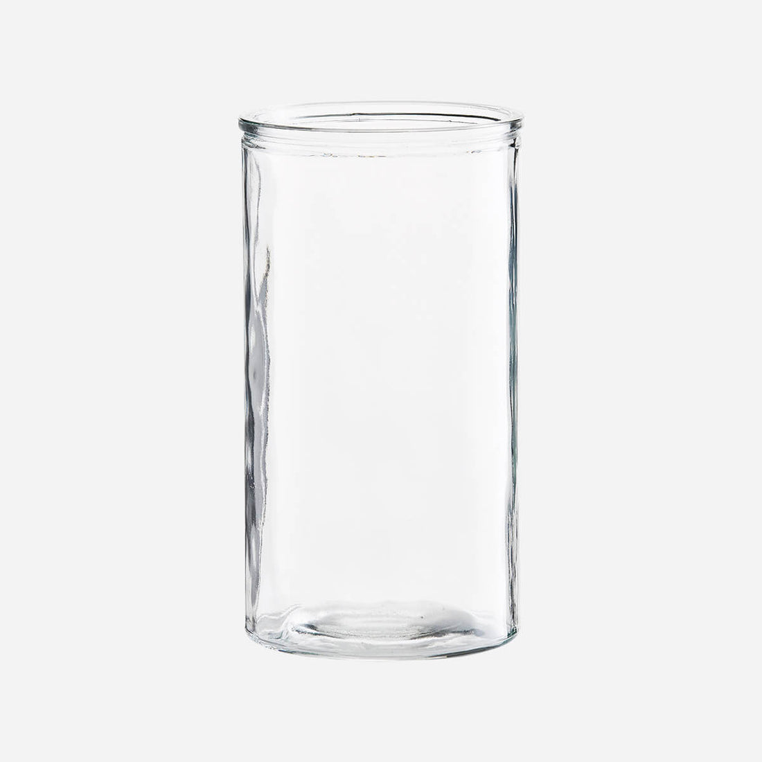 Huslege - Vase, sylinder, klar - H: 24 cm, DIA: 13 cm