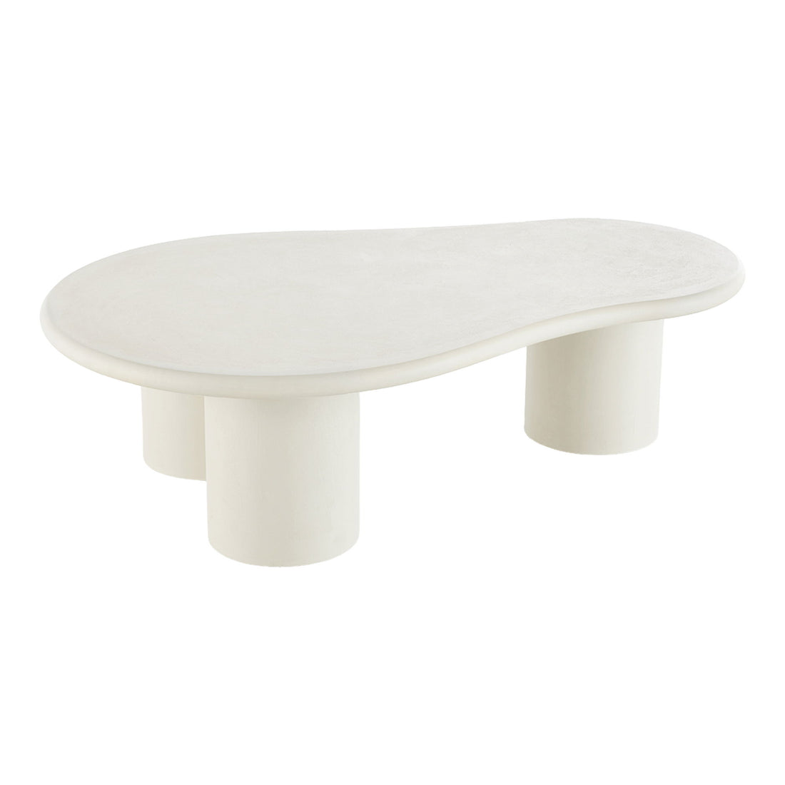 Salongbord, sementutseende, lysegrå 80x120x35 cm