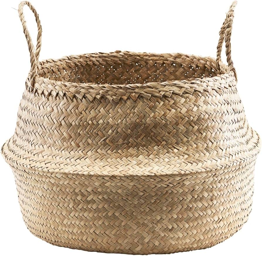 House Doctor - Basket, Tangier, Nature - H: 30 cm, DIA: 40 cm