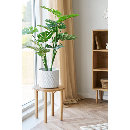 Jena sidebord - sidebord, eik, natur ø40x40 cm