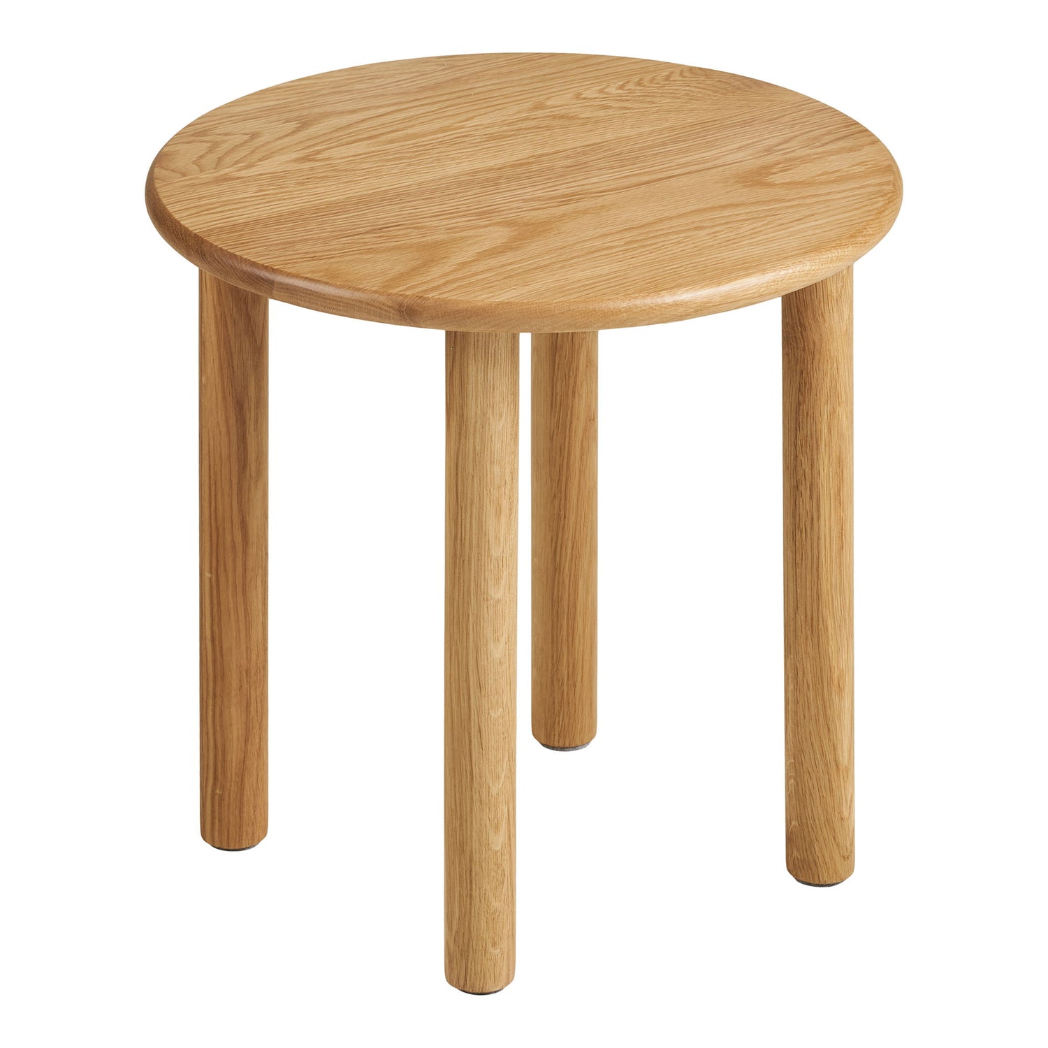 Jena sidebord - sidebord, eik, natur ø40x40 cm
