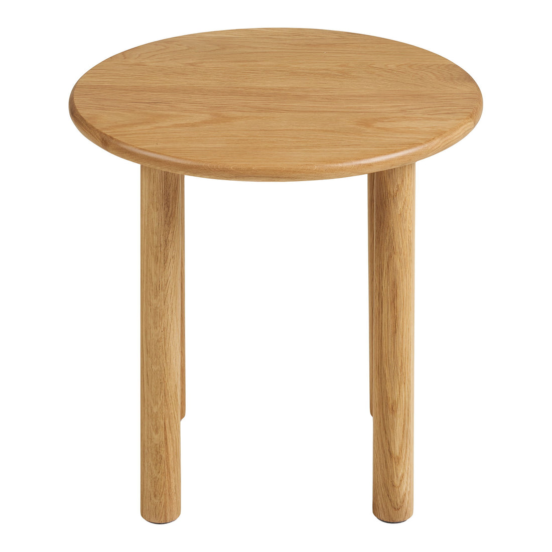 Jena sidebord - sidebord, eik, natur ø40x40 cm