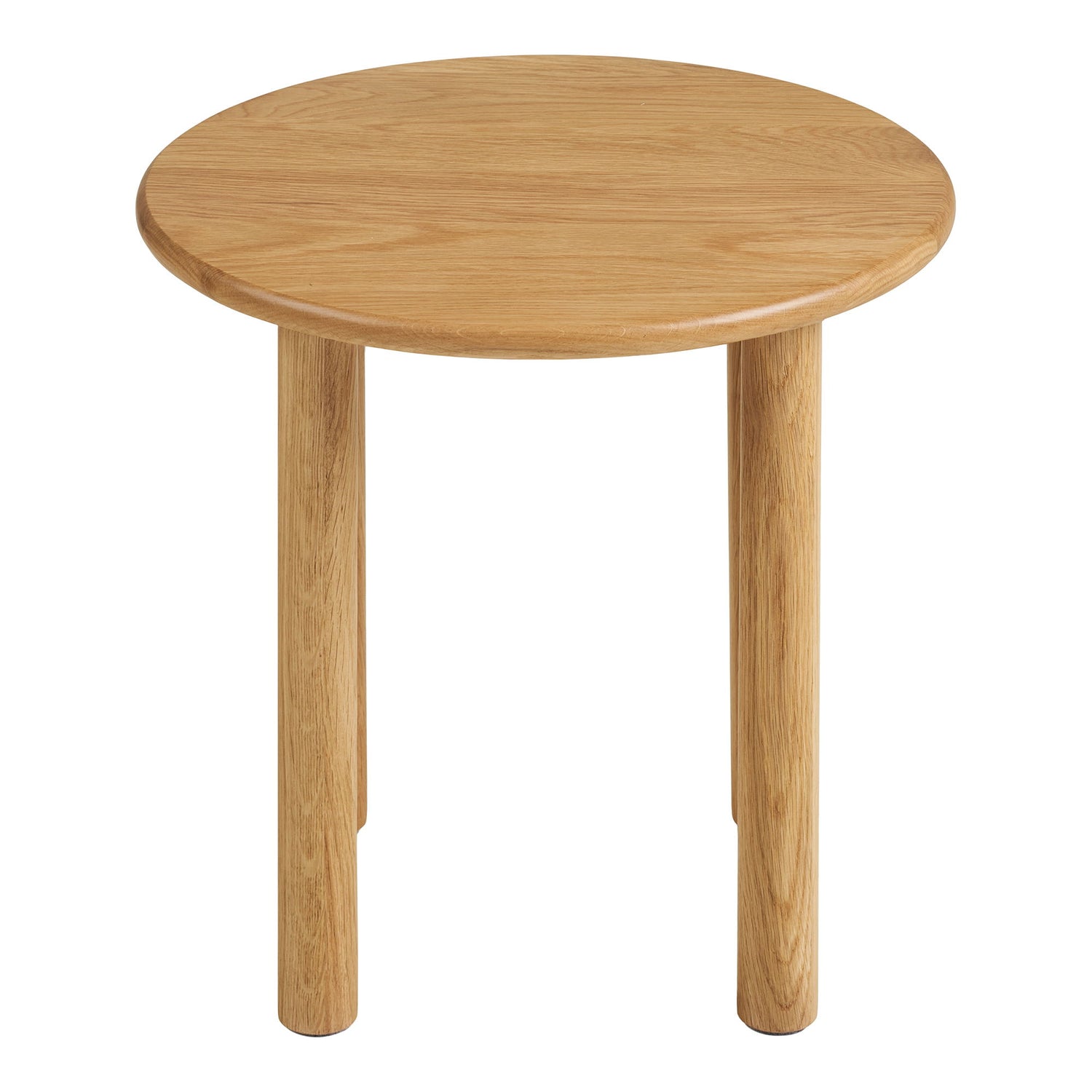 Jena sidebord - sidebord, eik, natur ø40x40 cm