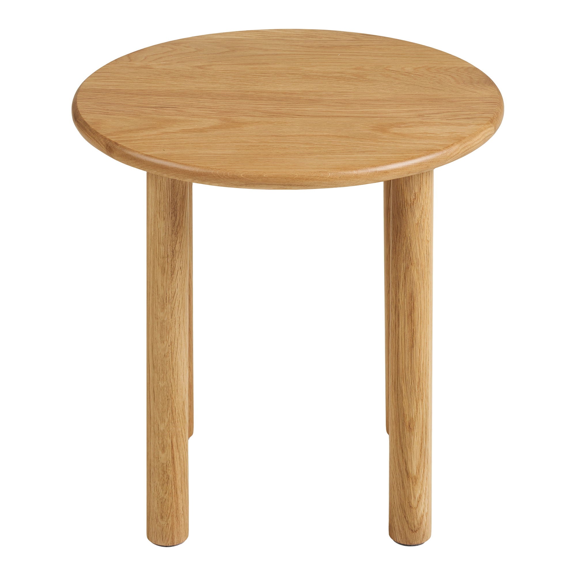 Jena sidebord - sidebord, eik, natur ø40x40 cm