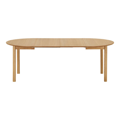 Bundaberg spisebord - spisebord, eikebøter, inkl. Ytterligere plater Ø120x120-170-220x75 cm