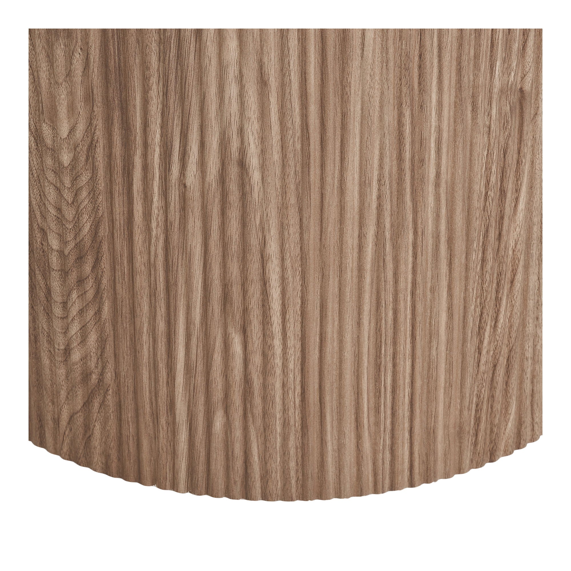 Athens Spisebord - Spisebord, keramisk bordplate, hvit, mørkebrun ø120x76 cm