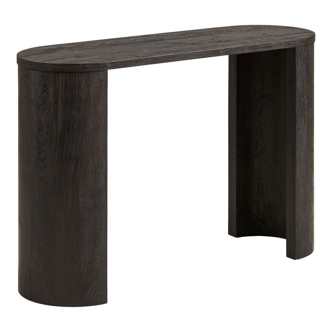 Bibione Console Table - Konsollbord, mørkebrun 38x114x75 cm