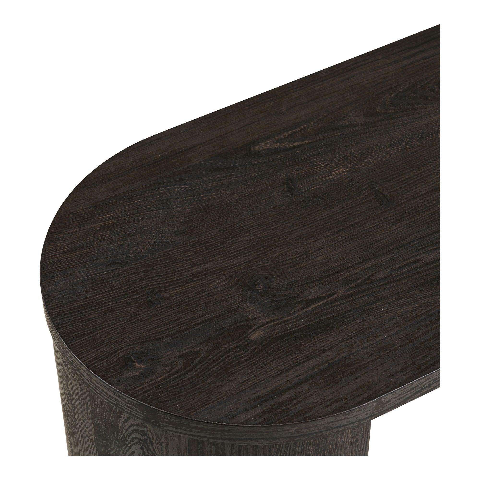 Bibione Console Table - Konsollbord, mørkebrun 38x114x75 cm