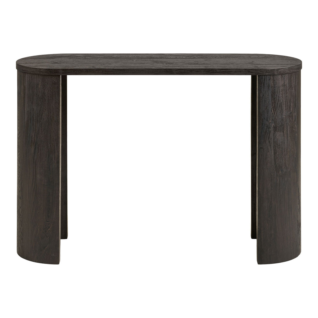 Bibione Console Table - Konsollbord, mørkebrun 38x114x75 cm